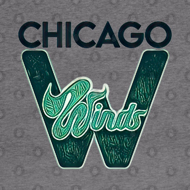 Chicago Winds Football by Kitta’s Shop